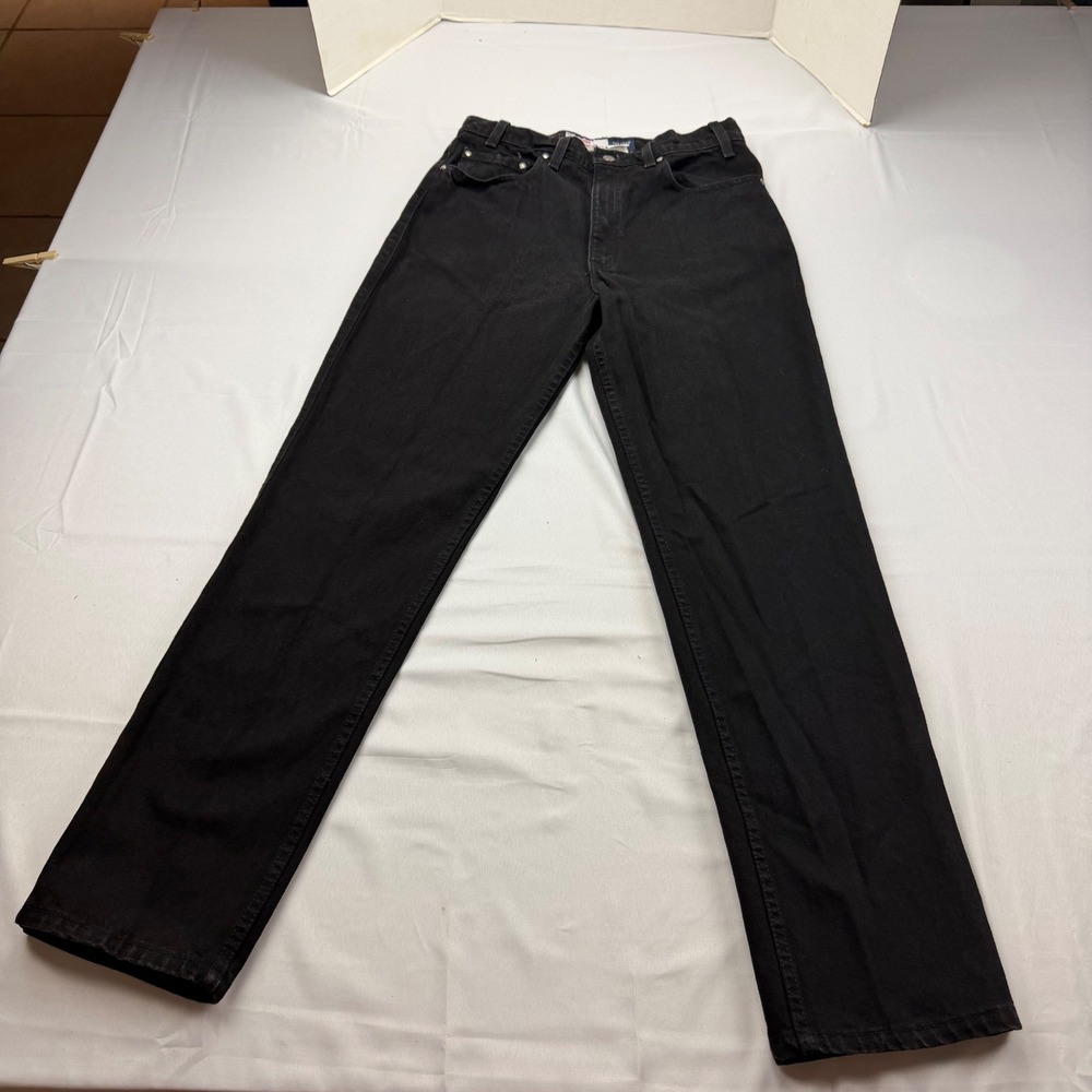 Levis Vintage Signature Jeans Mens 33x32 Black 540 Relaxed Fit Straight Leg USA